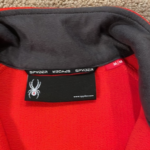 Spyder Mens Outbound Half Zip Mid Core Sweater - Picture 4 of 5
